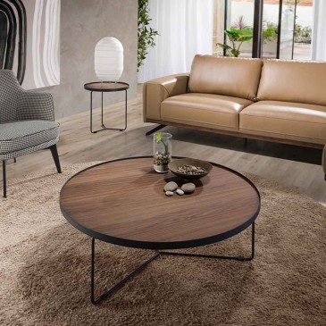Niedriger Tisch von Angel Cerda mit minimalistischem Design
