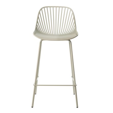 Sturdy and designer stools with metal structure