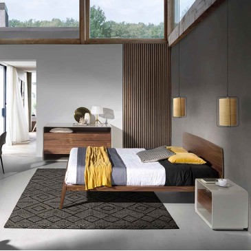 Dobbeltseng fra Angel Cerdà velegnet til moderne soveværelser