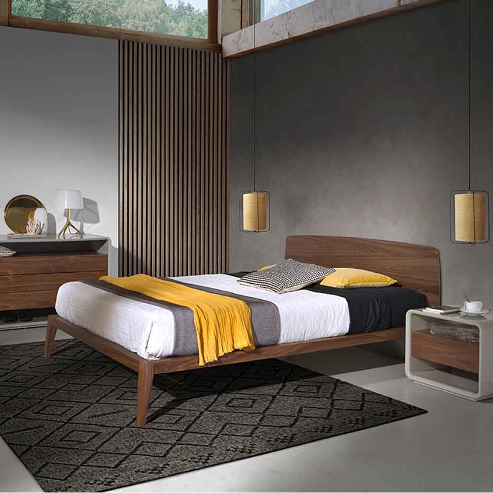 Tweepersoonsbed van Angel Cerdà geschikt voor moderne slaapkamers