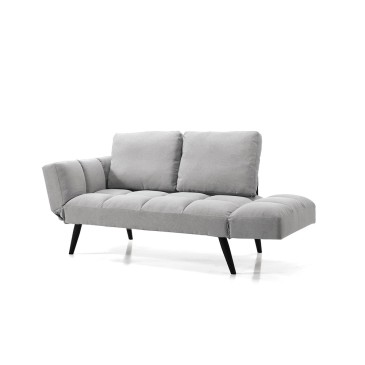 Modern sofa with adjustable armrests made by Ikone Casa