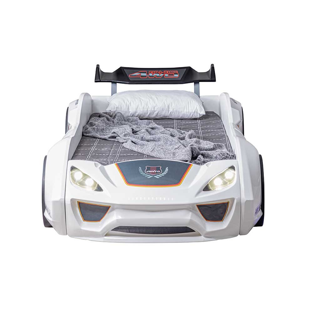 Sportbilsformad säng i ABS