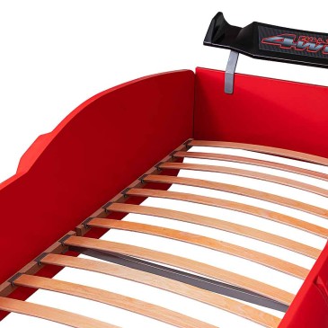 Sportsvognsformet seng i ABS