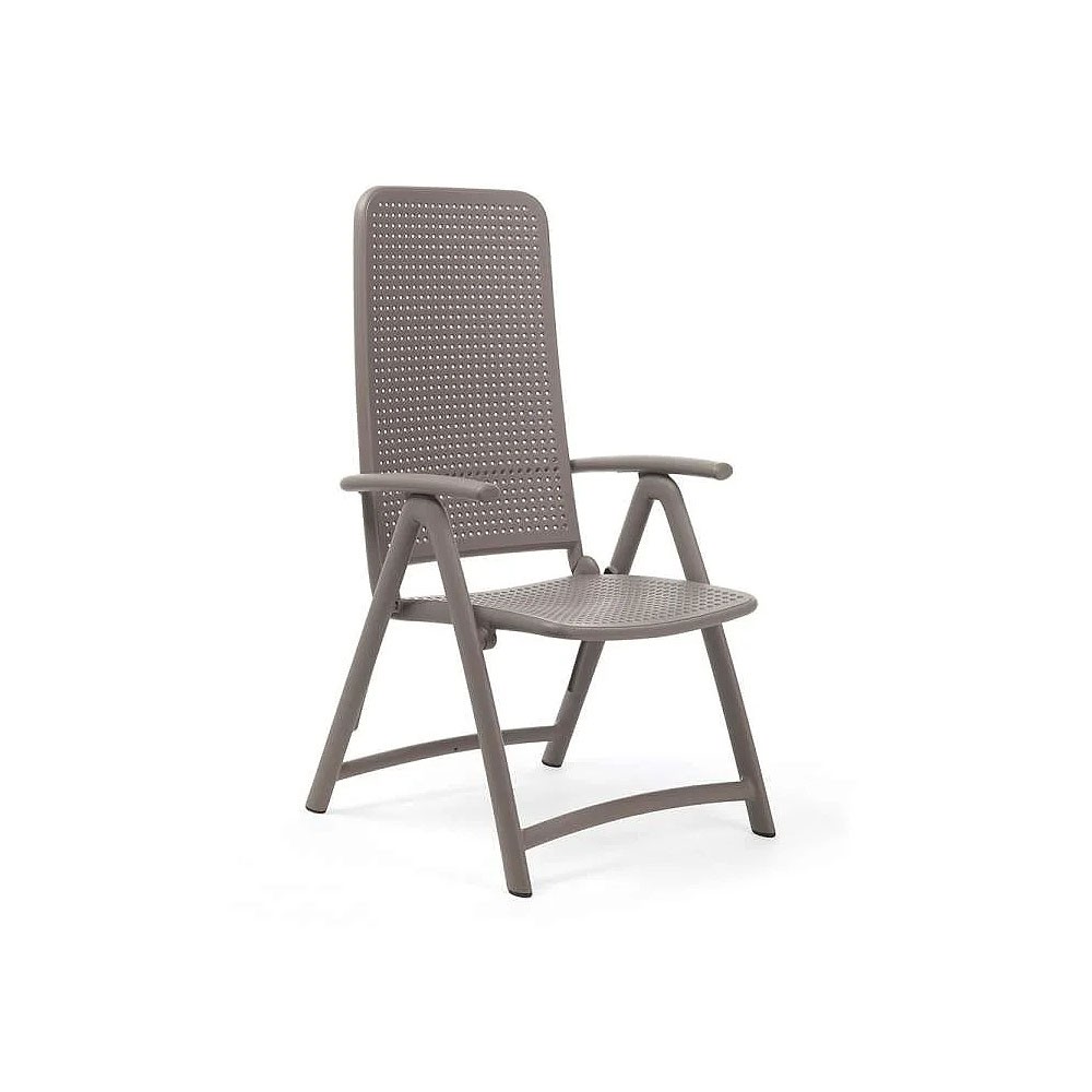 Foldable armchair in anti-UV fiberglass polypropylene