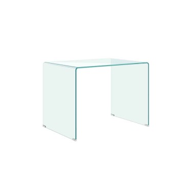 Itamoby glasigt skrivbord i glas | kasa-store