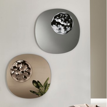 Bijouformet speil fra Capodarte egnet for luksuriøse møbler