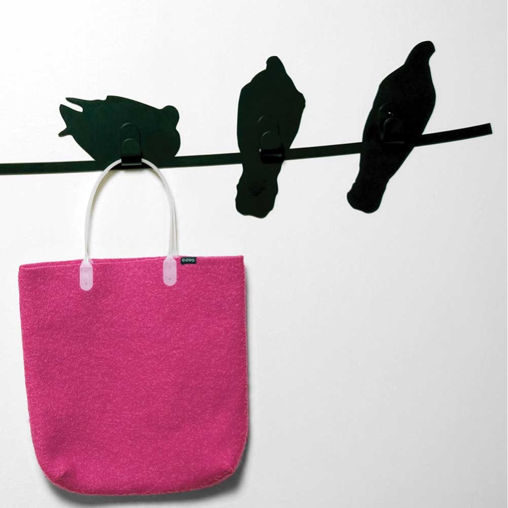 Bird on Wire by Covo is a very nice coat hanger