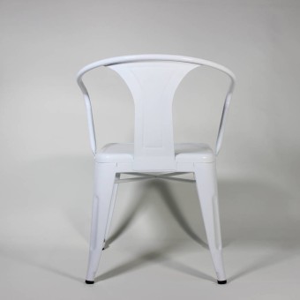 Neuauflage des Tolix-Stuhls von Xavier Pauchard mit Armen und ohne Armlehnen