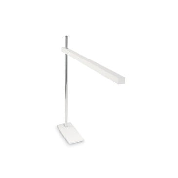 Gru tafellamp verkrijgbaar in witte of zwarte aluminium uitvoering. Led verlichting