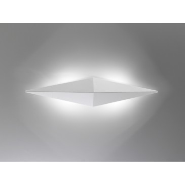 Lámpara de pared Ore Sei de metal con iluminación indirecta y disponible en 2 acabados