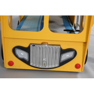 plastiko happy bus letto giallo frontale