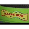 Beliche em formato de ônibus disponível em várias cores para quartos infantis