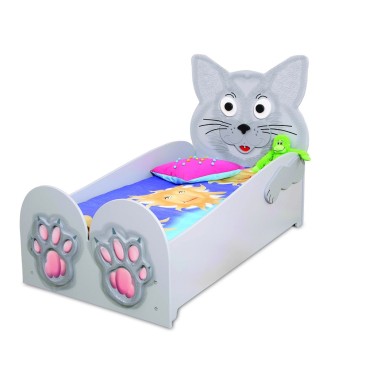 Eenpersoonsbed in mdf-model CAT