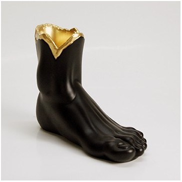 Table lamp Foot in handmade resin available in two different finishes