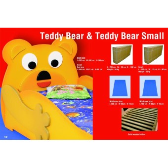 TEDDY BEAR single bed for children