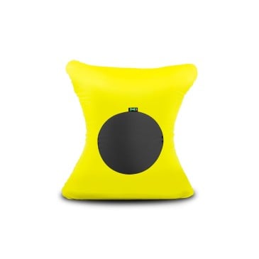 Very comfortable and innovative the X FIVE pouf, elastic microfiber and lycra.