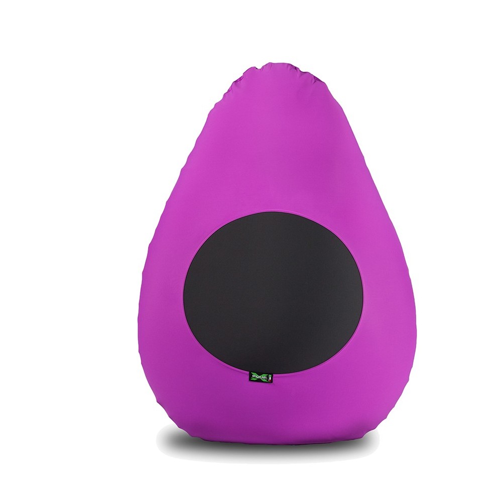 Pouf for children Junior 100% made in Italy in breathable elastic microfiber in the shape of a drop in various colors