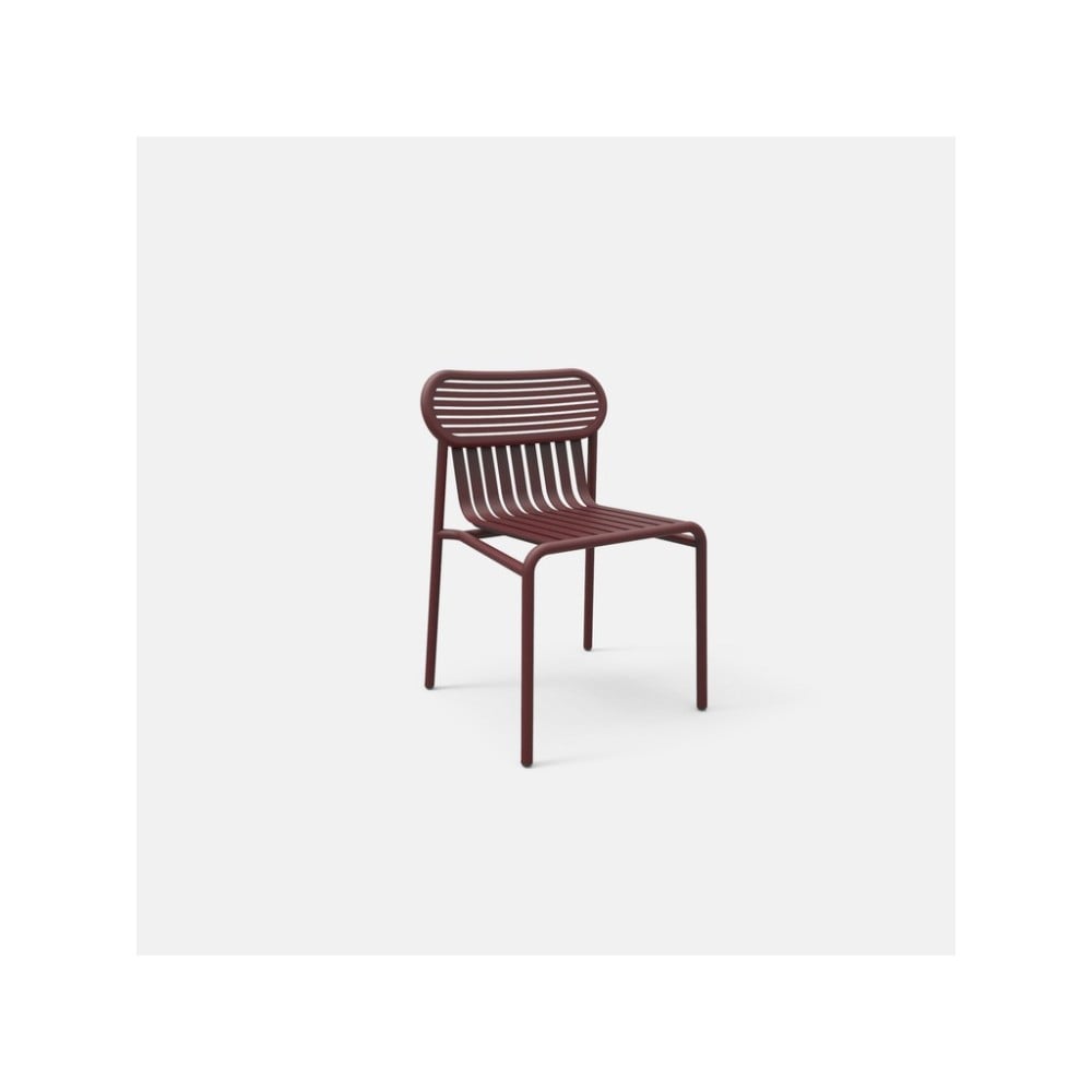 Week End outdoor chair in aluminum available in many colors