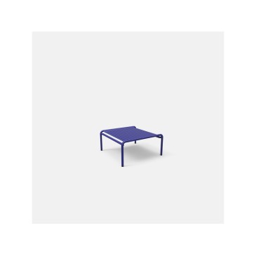 WEEK END outdoor coffee table in powder coated aluminum available in many colors