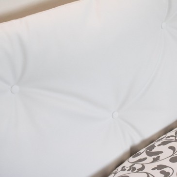 Appia Doppelbett aus vollständig abnehmbarem Kunstleder mit oder ohne Behälterstruktur