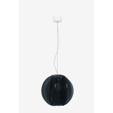 Allegretta suspension lamp with metal and methacrylic diffuser available in two sizes and several colours