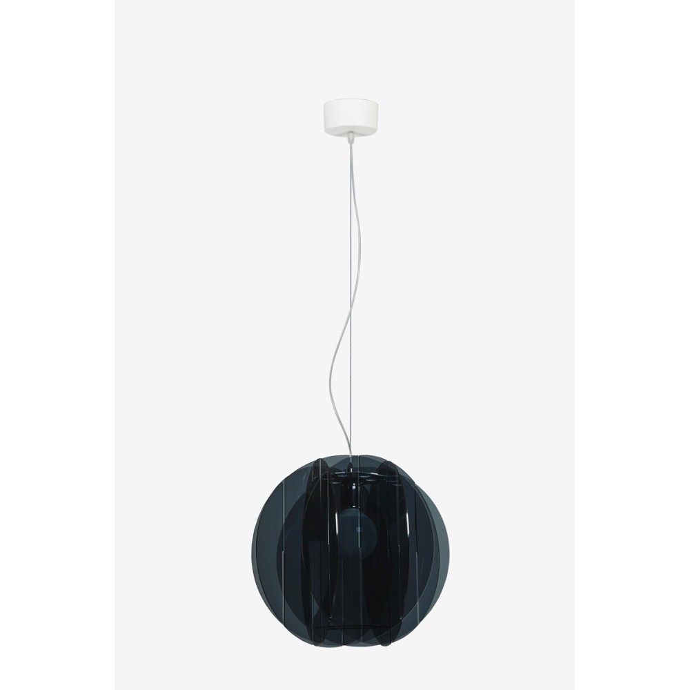 Allegretta suspension lamp with metal and methacrylic diffuser available in two sizes and more colors