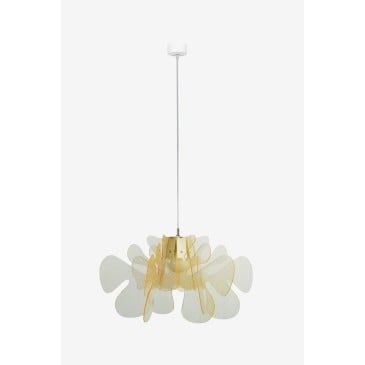 Aralia suspension lamp in methacrylate available in two finishes and two sizes