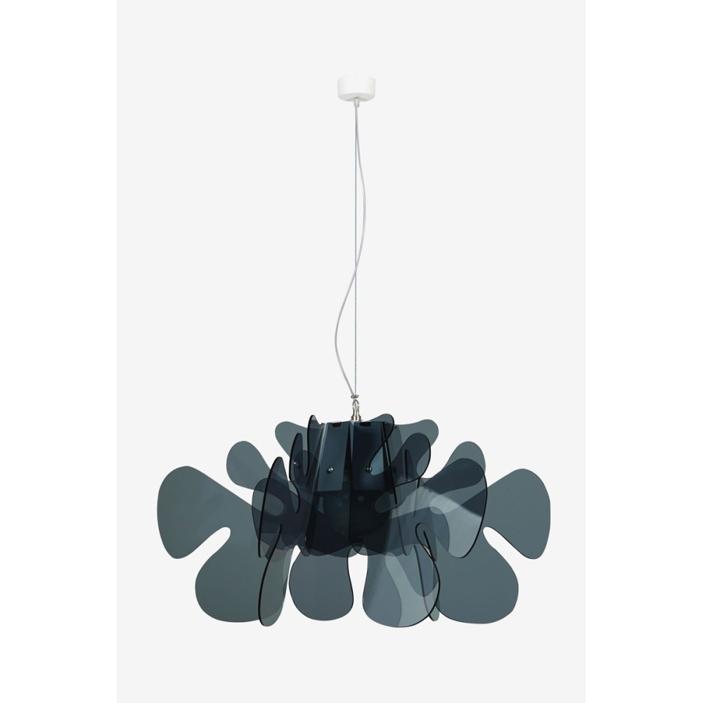 Lampe à suspension Aralia en méthacrylate disponible en deux finitions et deux tailles