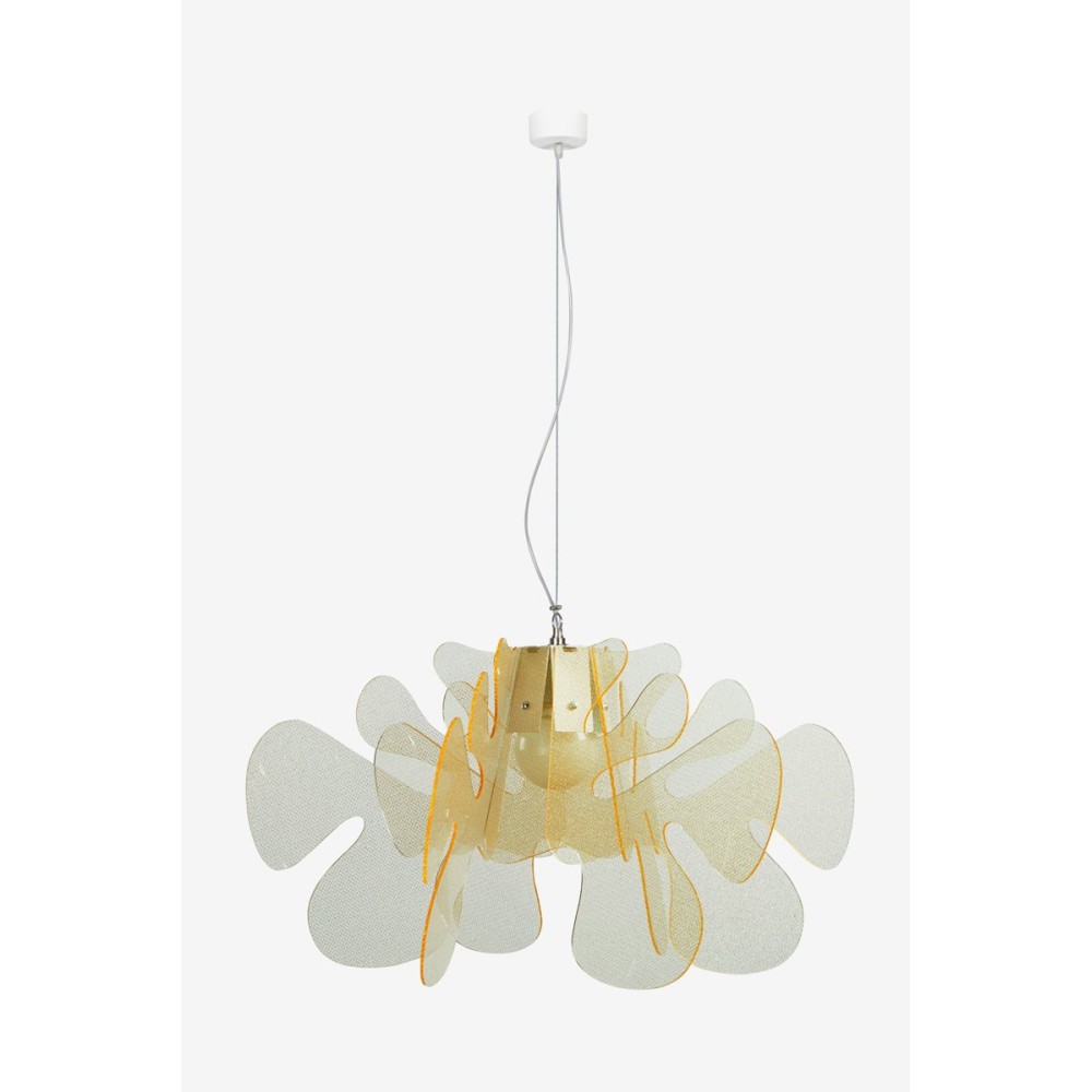 Aralia suspension lamp in methacrylate available in two finishes and two sizes