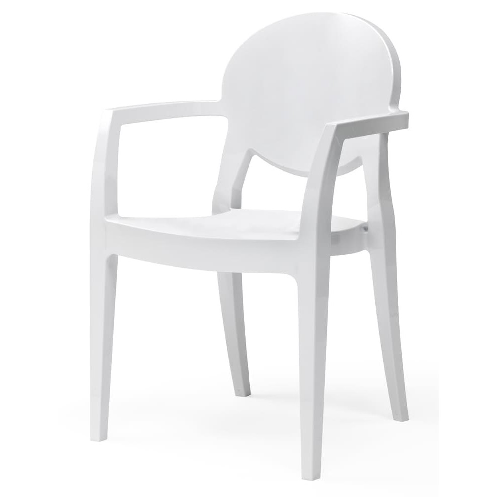 Igloo scab white armchair