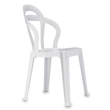 titì scab white side chair