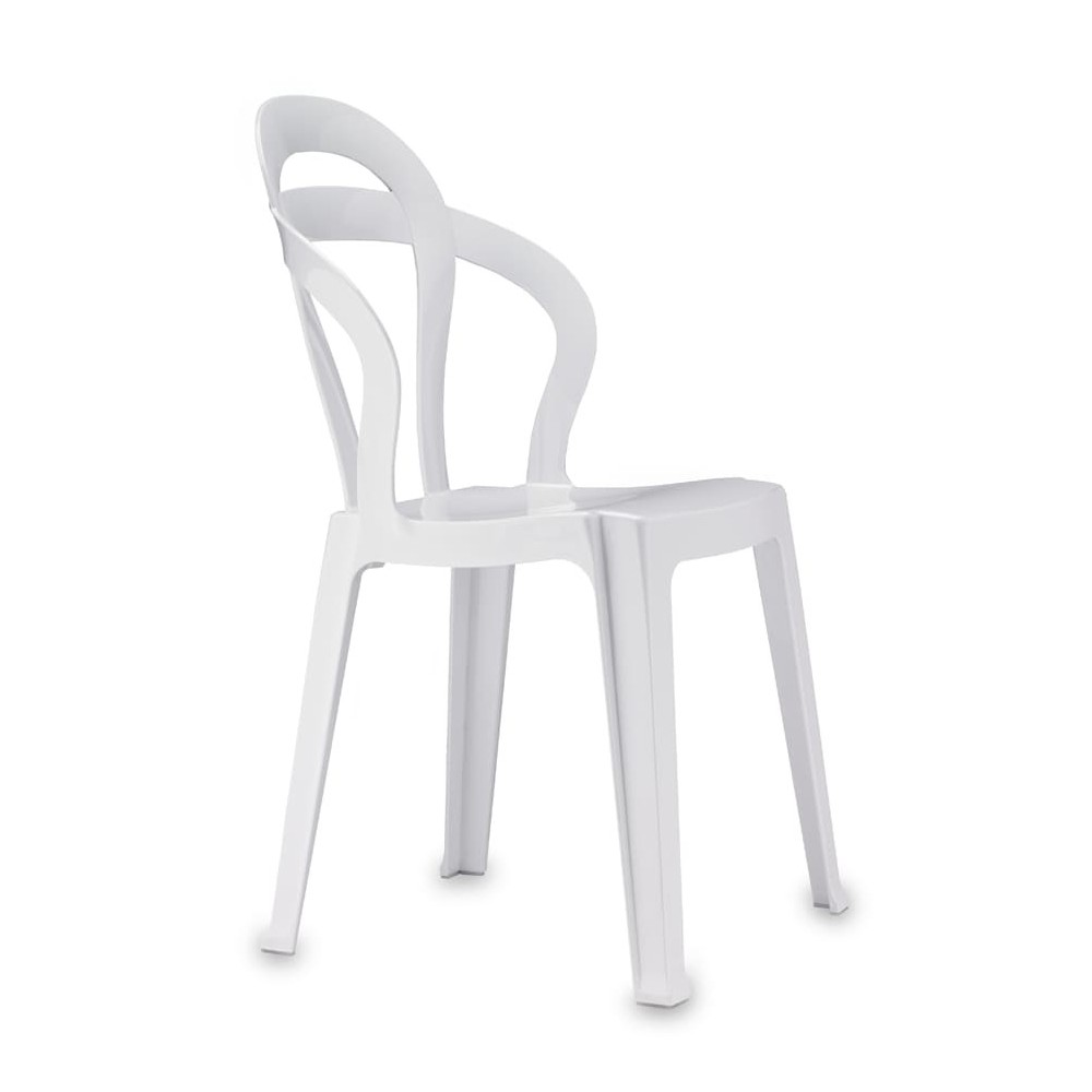 titì scab white side chair