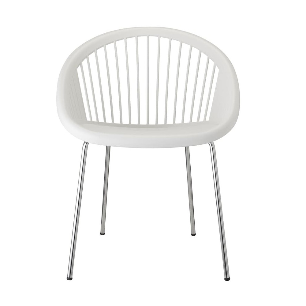 Scab design Giulia armchair with chrome feet | kasa-store