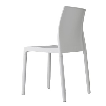 Chloé Trend Schorf Stuhl mit weißer Rückenlehne