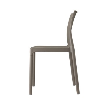 Chloé Trend scab dove gray profile chair