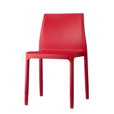 Chloé Trend chair scab geranium red