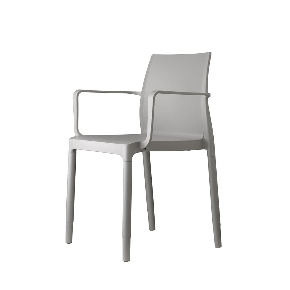 Chloé Trend chair scab light gray profile