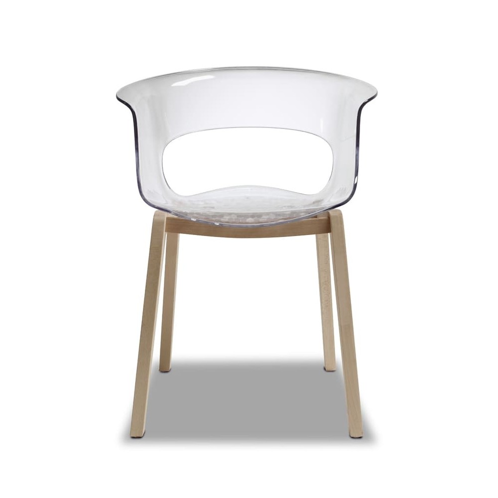 Natural Miss B Antishock scab armchair in front