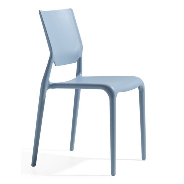 Scab Sirio set of 6 chairs for outdoor and indoor in technopolymer