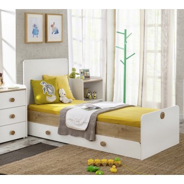 Convertible bed 4 pcs. BABYNATURA with bed drawer