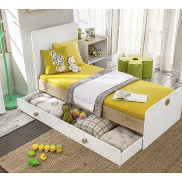 kasa-store babynatura cot single bed open