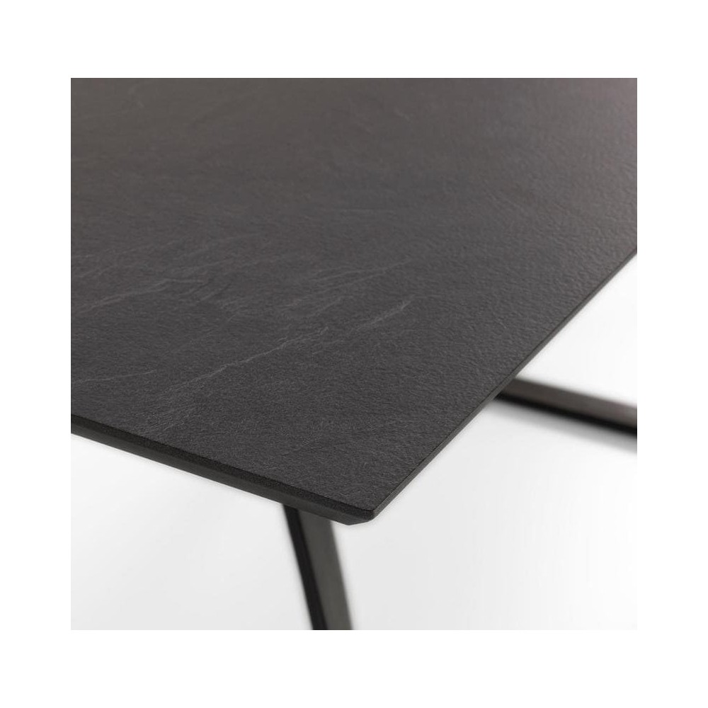 Table extensible Barret par Stones avec plateau en HPL ou plaqué