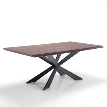 Tips dining table or desk by Tomasucci, with crossed feet.