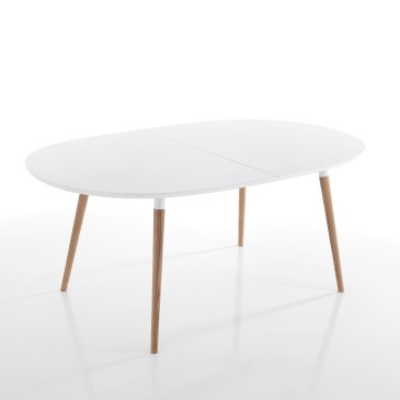 Ego Wood utdragbart ovalt bord från Tomasucci | kasa-store