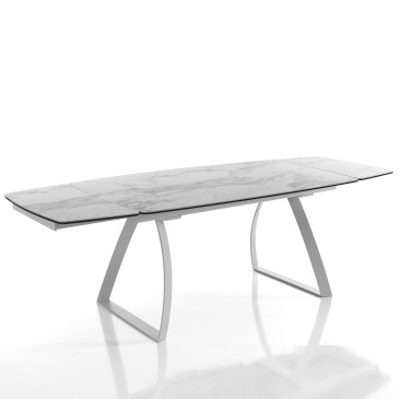 Table Helix disponible en 2 finitions et matériaux différents