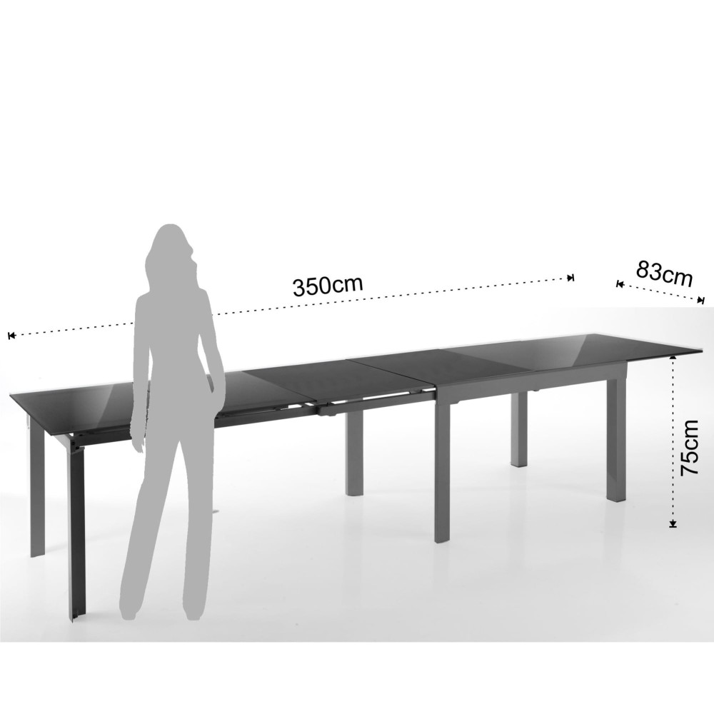Jolly uitschuifbare tafel biedt plaats aan maximaal 20 personen