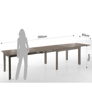 Jolly uitschuifbare tafel biedt plaats aan maximaal 20 personen