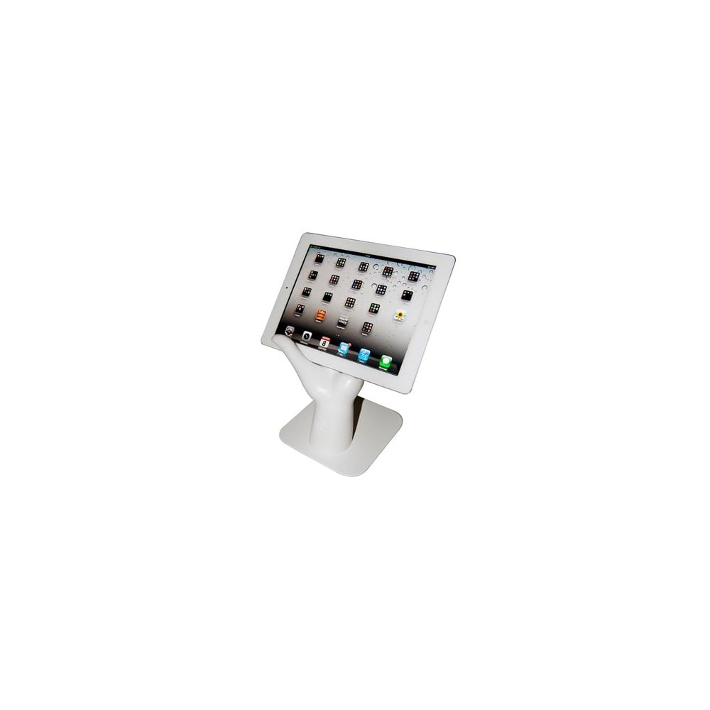 Ipad holder Open hand in resin and steel for support