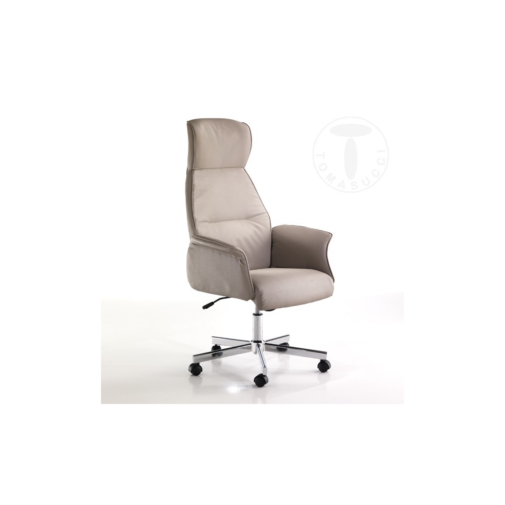 Penty office armchair by Tomasucci available in two finishes