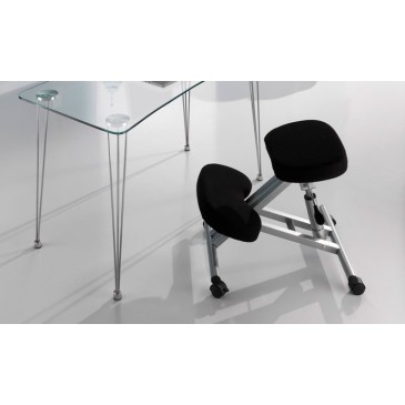 Berger ergonomic stool by Tomasucci